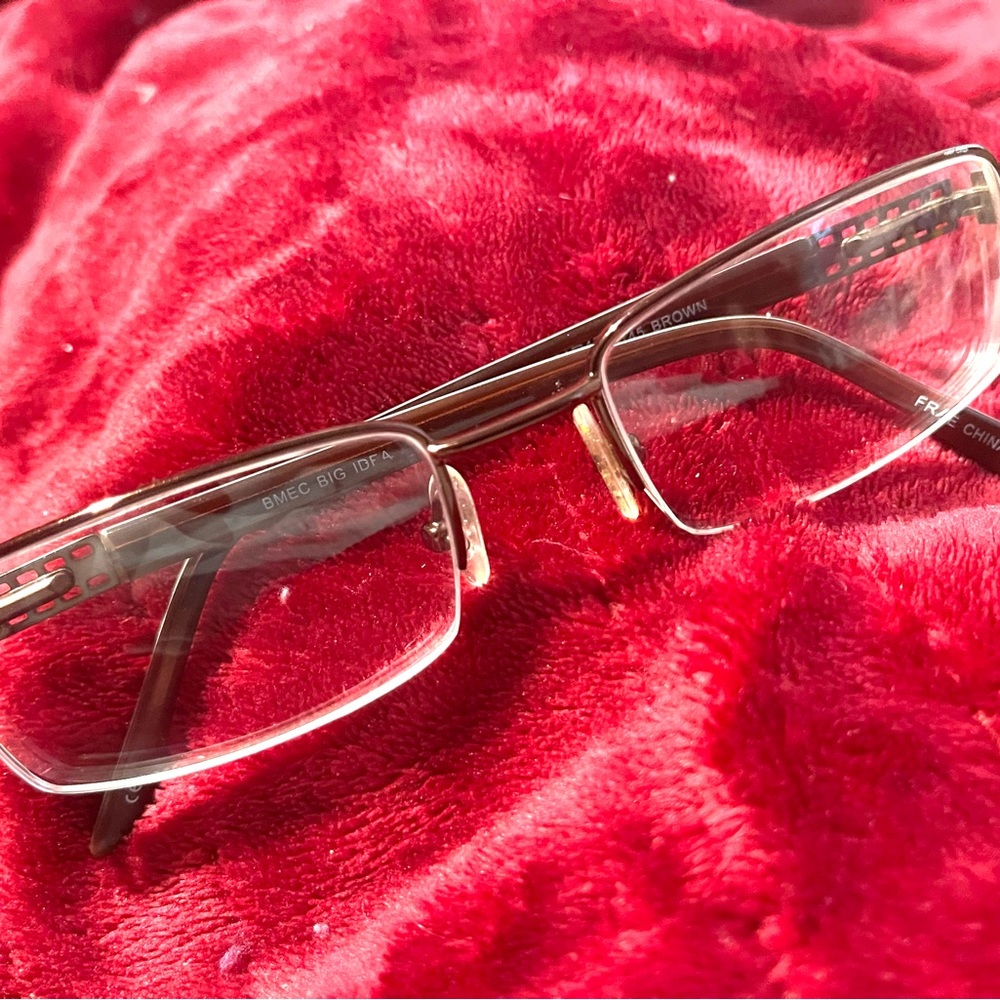 * BMEC reading glasses frames big idea NWOT Unisex Prescription lens W/case